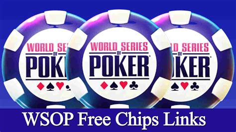 WSOP free chips .